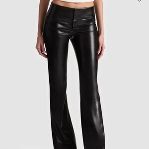 Alice + Olivia vegan leather pants